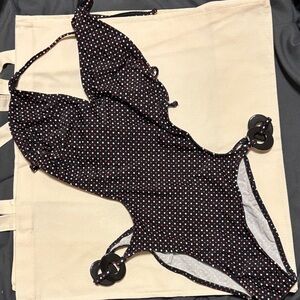 Polka Dot One-Piece Swimsuit